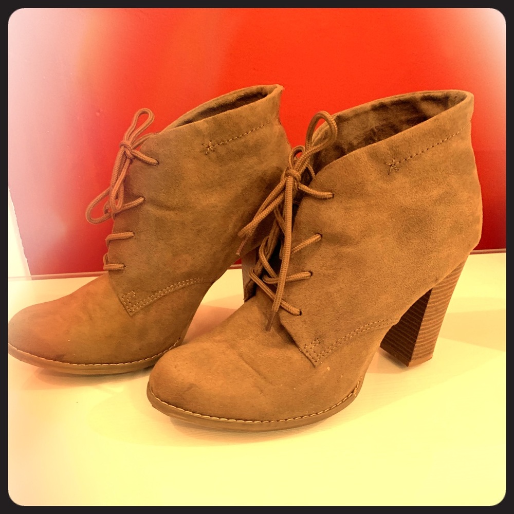 Tan boots